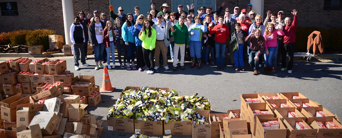 20150124 - Acworth, GA: Heritage Presbyterian Church mobile food pantry