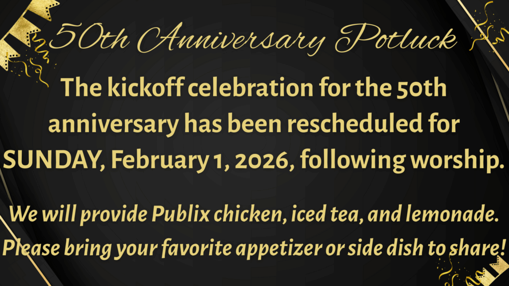 Heritage 50th Anniversary Potluck