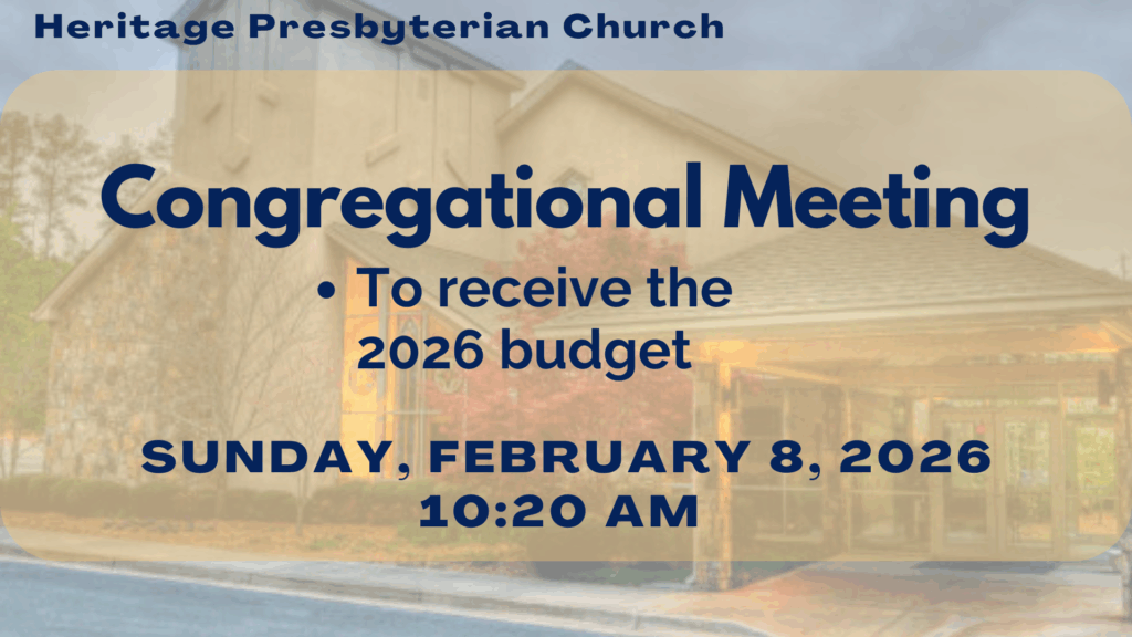 Congregational Meeting